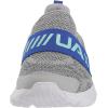 imageUnder Armour Boys Pre School Surge 3 SlipOn Running Shoe100 Mod GrayTeam RoyalNeo Turquoise