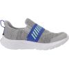 imageUnder Armour Boys Pre School Surge 3 SlipOn Running Shoe100 Mod GrayTeam RoyalNeo Turquoise