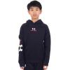 imageUnder Armour Boys Rival Fleece Graphic Hoodie001 Black  Beta  White