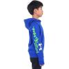 imageUnder Armour Boys Rival Fleece Graphic Hoodie400 Royal  Lizard  White
