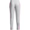 imageUnder Armour Girls Armour Fleece Pants016 Halo Gray Medium Heather   Rebel Pink