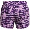 imageUnder Armour Girls Fly by Printed Shorts560 Provence Purple  Black  Reflective