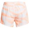 imageUnder Armour Girls Fly by Printed Shorts897 Flare Orange  Flare Orange  Reflective