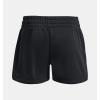 imageUnder Armour Girls Rival Fleece Shorts001 Black   White