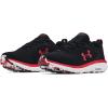 imageUnder Armour Mens Charged Assert 9 Running ShoeBlack 001Red Marble