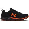 imageUnder Armour Mens Charged Assert 9 Running ShoeBlack 005Blaze Orange