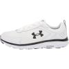 imageUnder Armour Mens Charged Assert 9 Running ShoeWhite 101Black Marble