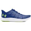 imageUnder Armour Mens Charged Speed Swift Sneaker403 Tech BlueTech BlueMorph Green