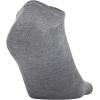 imageUnder Armour Mens Essential Lite No Show Socks 6PairsGray Assorted