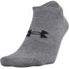 imageUnder Armour Mens Essential Lite No Show Socks 6PairsGray Assorted