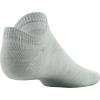imageUnder Armour Mens Essential Lite No Show Socks 6PairsHalo Gray Assorted Lockedin Fit