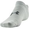 imageUnder Armour Mens Essential Lite No Show Socks 6PairsHalo Gray Assorted Lockedin Fit