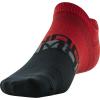 imageUnder Armour Mens Essential Lite No Show Socks 6PairsRed Assorted Lockedin Fit