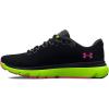 imageUnder Armour Mens HOVR Infinite 4 Running Shoe006 BlackLime SurgeRebel Pink