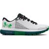 imageUnder Armour Mens HOVR Infinite 4 Running Shoe101 WhiteTourmaline TealExtreme Green