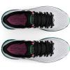 imageUnder Armour Mens HOVR Infinite 4 Running Shoe101 WhiteTourmaline TealExtreme Green