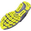 imageUnder Armour Mens HOVR Infinite 4 Running Shoe500 Tempered SteelAurora PurpleYellow Ray