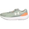 imageUnder Armour Mens Surge 3 Running Shoe300 Opal GreenPanic OrangeWhite