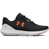 imageUnder Armour Mens Surge 3 Running ShoeJet Gray 103Blaze Orange
