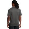 imageUnder Armour Mens Tech 20 VNeck ShortSleeve TShirtCarbon Heather  Black