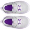 imageUnder Armour UnisexBaby Infant Flash Running Shoe102 Halo GraySalt PurpleLavish