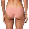 imageUnder Armour Womens 3Pack Pure Stretch No Show Bikini Underwear AllDay Comfort ampamp UltraSoft FitCanyon Pink