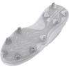 imageUnder Armour Womens Glyde 20 Mt Softball Shoe100 WhiteWhiteMetallic Silver