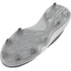 imageUnder Armour Womens Glyde 20 Mt Softball Shoe102 Baseball GrayBaseball GrayMetallic Silver
