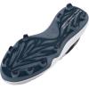 imageUnder Armour Womens Glyde 20 Mt TPU Softball Shoe103 WhiteMidnight NavyMetallic Silver