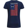 imageUnder Armour Womens New Freedom Flag TShirt408 Academy   Royal
