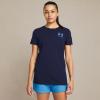 imageUnder Armour Womens New Freedom Flag TShirt410 Midnight Navy   Viral Blue