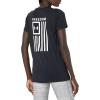 imageUnder Armour Womens New Freedom Flag TShirtBlack 001White