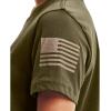 imageUnder Armour Womens New Freedom Flag TShirtMarine Od Green 390Desert Sand