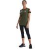 imageUnder Armour Womens New Freedom Flag TShirtMarine Od Green 391Pink Sands