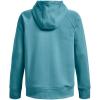 imageUnder Armour Womens Rival Fleece Logo Hoodie433 Glacier Blue   White