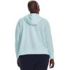 imageUnder Armour Womens Rival Fleece Logo Hoodie469 Fuse Teal   White