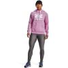 imageUnder Armour Womens Rival Fleece Logo Hoodie537 Jellyfish Medium Heather   White