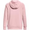 imageUnder Armour Womens Rival Fleece Logo Hoodie647 Prime Pink   White