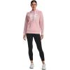 imageUnder Armour Womens Rival Fleece Logo Hoodie647 Prime Pink   White