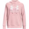 imageUnder Armour Womens Rival Fleece Logo Hoodie647 Prime Pink   White