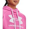 imageUnder Armour Womens Rival Fleece Logo Hoodie659 Pink Edge  White  White
