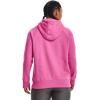 imageUnder Armour Womens Rival Fleece Logo Hoodie659 Pink Edge  White  White
