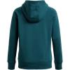 imageUnder Armour Womens Rival Fleece Logo Hoodie716 Tourmaline Teal   White
