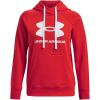imageUnder Armour Womens Rival Fleece Logo Hoodie890 Radio Red   White