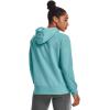 imageUnder Armour Womens Rival Fleece Logo HoodieCosmos 476White
