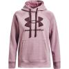 imageUnder Armour Womens Rival Fleece Logo HoodieMauve Pink 698Ash Plum