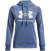 imageUnder Armour Womens Rival Fleece Logo HoodieMineral Blue 470White