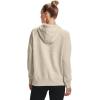 imageUnder Armour Womens Rival Fleece Logo HoodieOatmeal Light Heather 783White