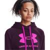 imageUnder Armour Womens Rival Fleece Logo HoodiePolaris Purple 501Meteor Pink