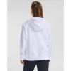 imageUnder Armour Womens Rival Fleece Logo HoodieWhite 100Black